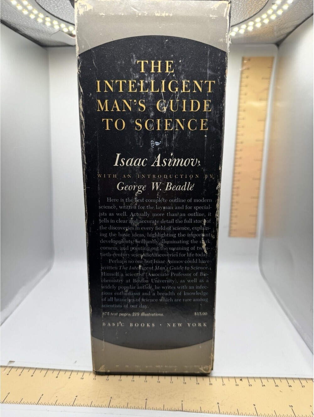 The Intelligent Man's Guide to Science by Isaac Asimov 2 Volume Set 1960 1st Ed.